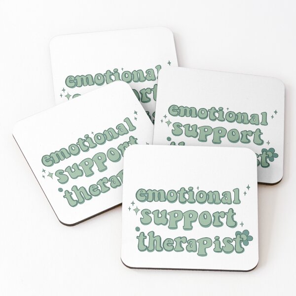 Item preview, emotional support therapist - green designed and sold by gaslight-n.