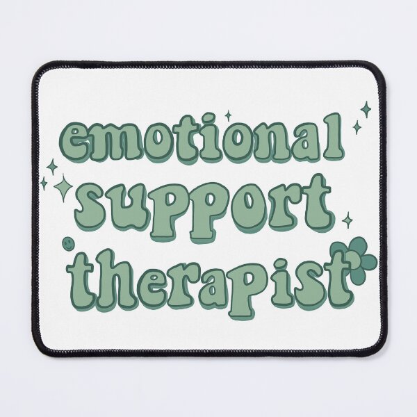 Item preview, emotional support therapist - green designed and sold by gaslight-n.