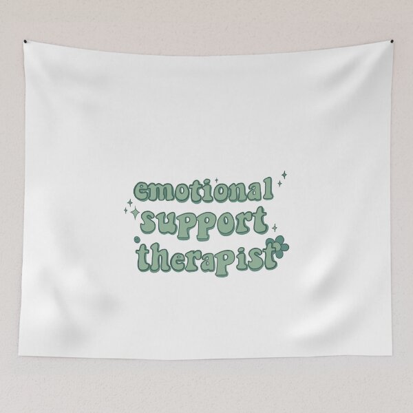 Item preview, emotional support therapist - green designed and sold by gaslight-n.