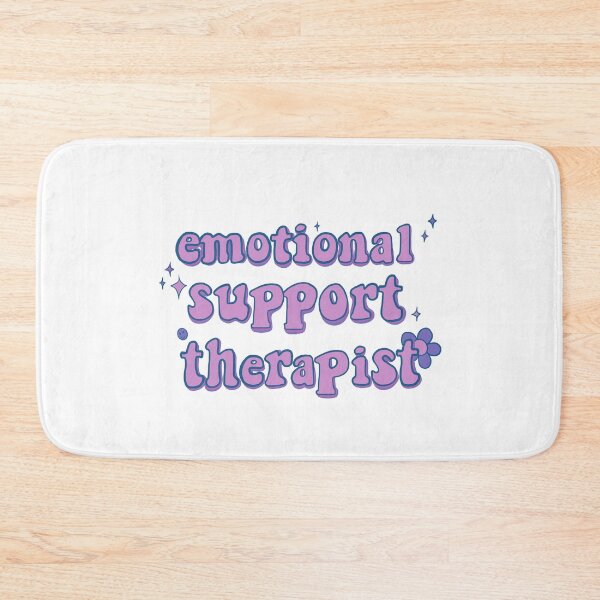Item preview, emotional support therapist - vivid purple designed and sold by gaslight-n.