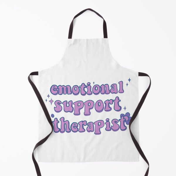 Item preview, emotional support therapist - vivid purple designed and sold by gaslight-n.