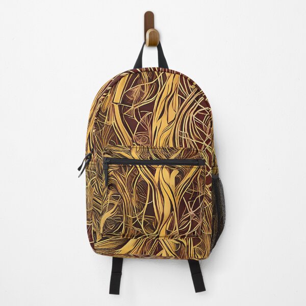Item preview, Neurographic Art Vibrant and Bold Abstract in Gold and Red designed and sold by ElLocoMus.