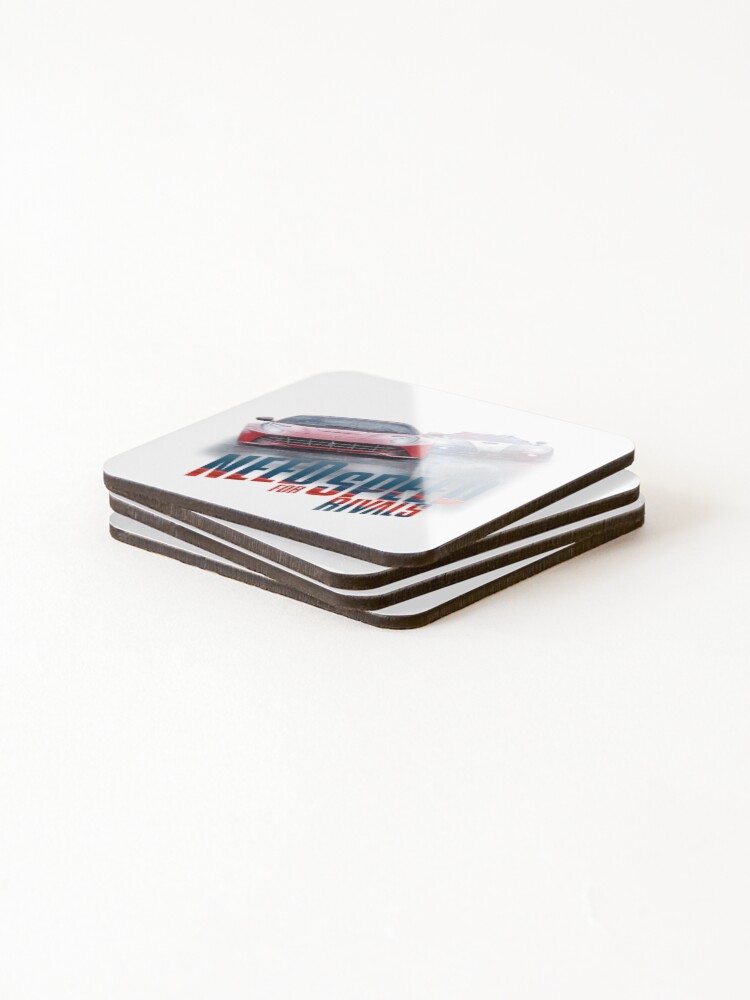 Thumbnail 4 of 5, Coasters (Set of 4), NFS Rivals designed and sold by Gile-Shop.
