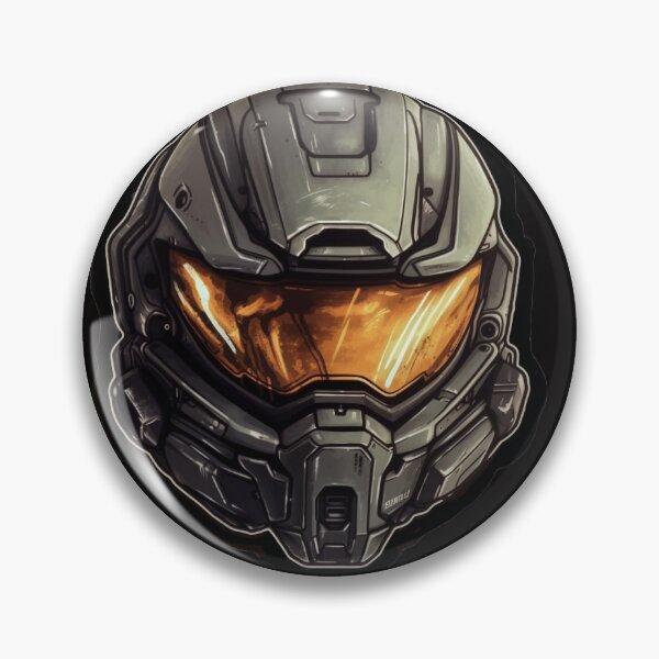 Item preview, sci-fi space helmet sticker designed and sold by AiWonderPrints.
