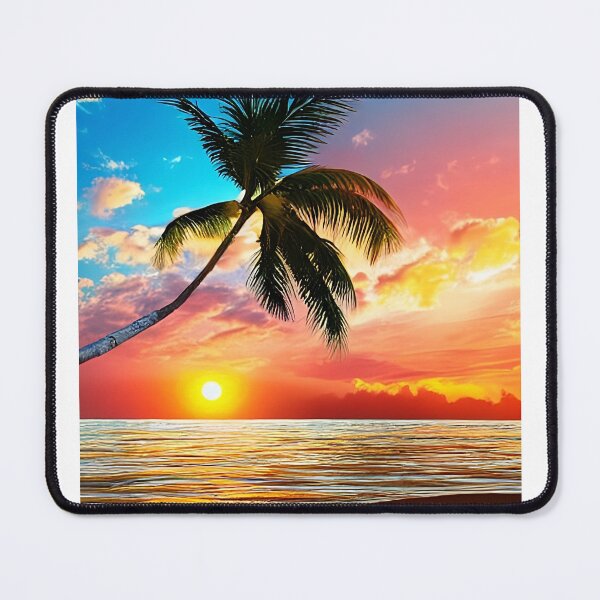 Item preview, sunset on the beach designed and sold by JuliVogel.