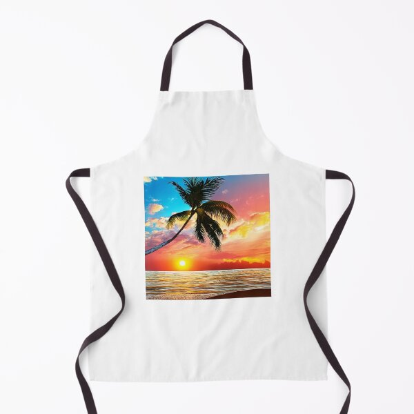 Item preview, sunset on the beach designed and sold by JuliVogel.