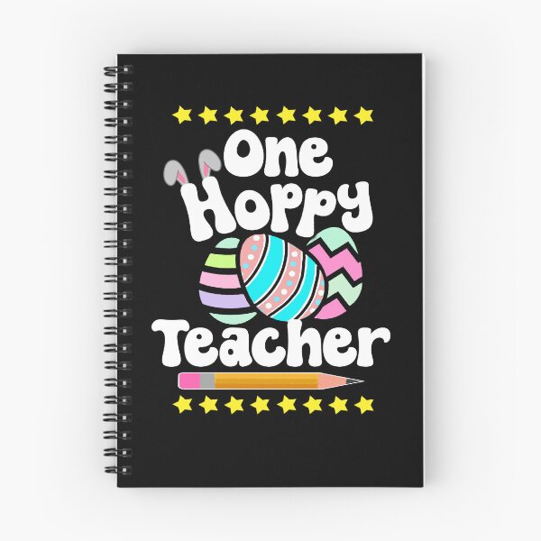 Item preview, One Hoppy Teacher Happy Easter Egg Bunny Tutor Professor Good Friday designed and sold by FlorenciaBliss.
