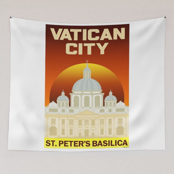 Item preview, Vatican City Saint Peter's Basilica Rome Travel designed and sold by DESTINATIONS DECAL.