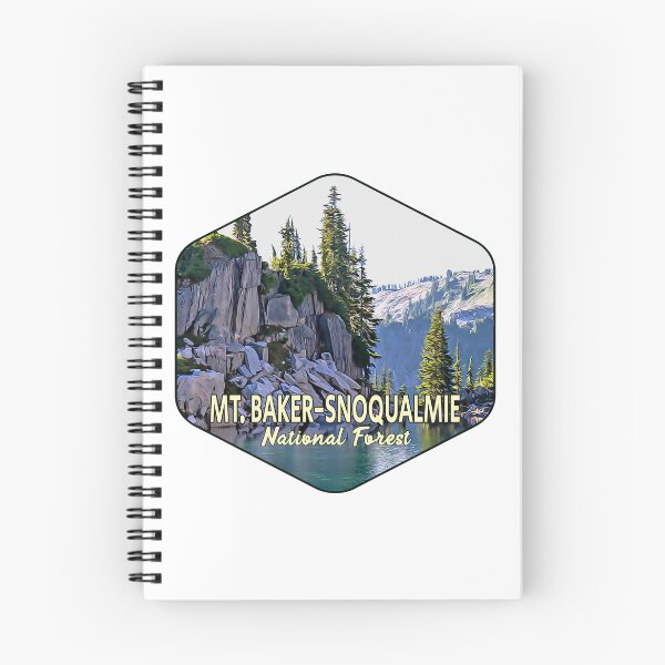 Item preview, mt.baker-snoqualmie National Forest Souvenir designed and sold by Wild-Outside.
