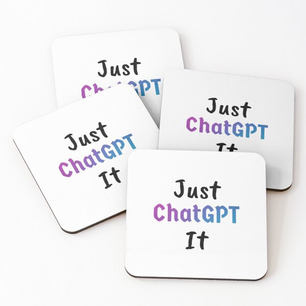 Item preview, Just ChatGPT It! - ChatGPT T-Shirt White designed and sold by Majmarketers.
