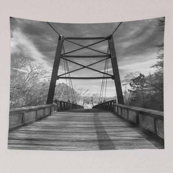 Item preview, Cable Bridge Black and White designed and sold by Craig Kauzmann.