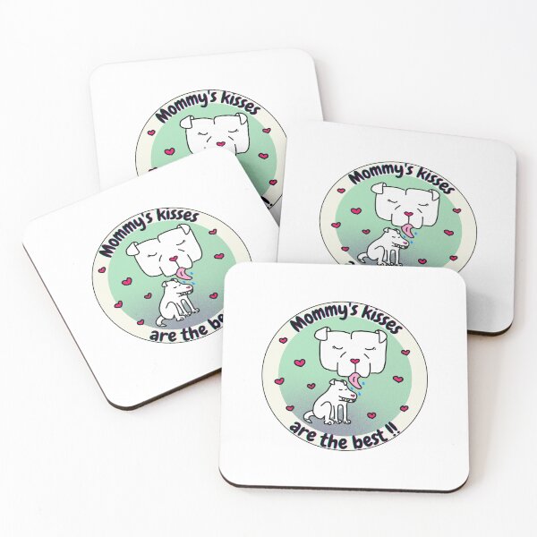 Item preview, Mommy kisses are the best 2 designed and sold by EmmacDoodles.