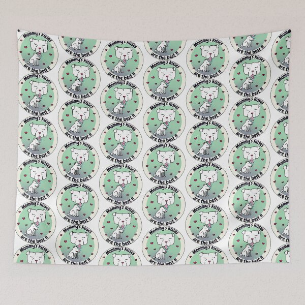 Item preview, Mommy kisses are the best 2 designed and sold by EmmacDoodles.