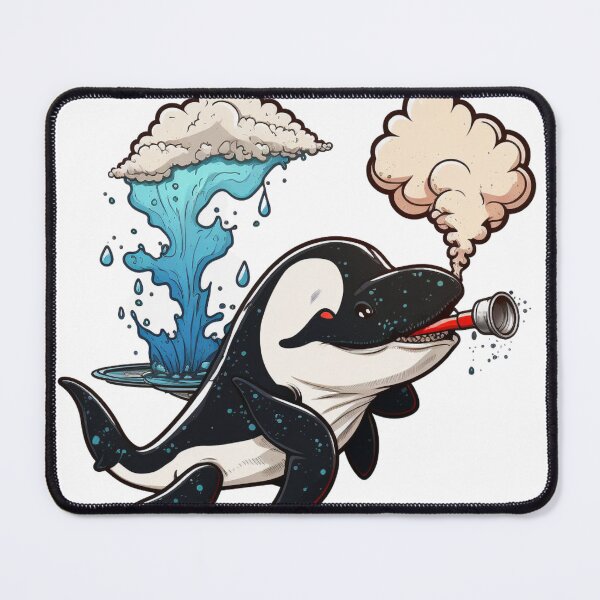 Item preview, High Whale Sticker designed and sold by Media-DK.