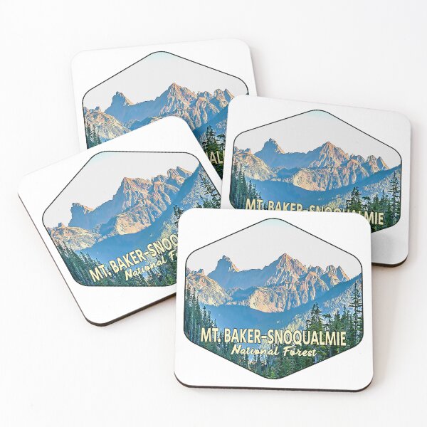 Item preview, mt.baker-snoqualmie National Forest Souvenir designed and sold by Wild-Outside.