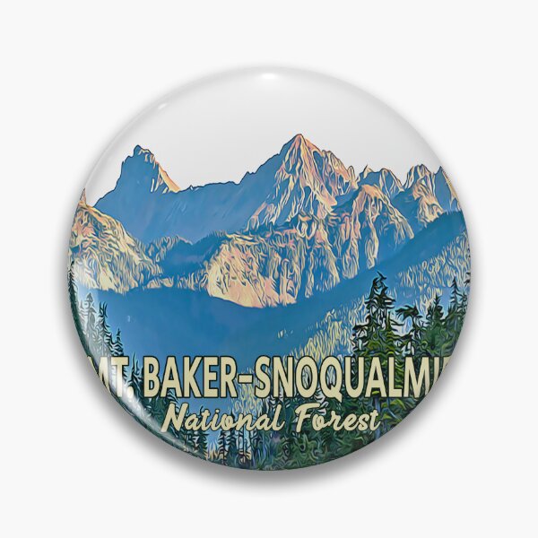 Item preview, mt.baker-snoqualmie National Forest Souvenir designed and sold by Wild-Outside.