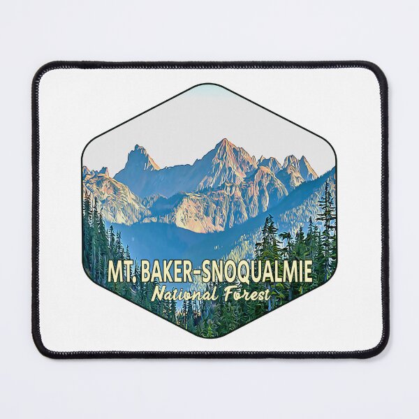 Item preview, mt.baker-snoqualmie National Forest Souvenir designed and sold by Wild-Outside.