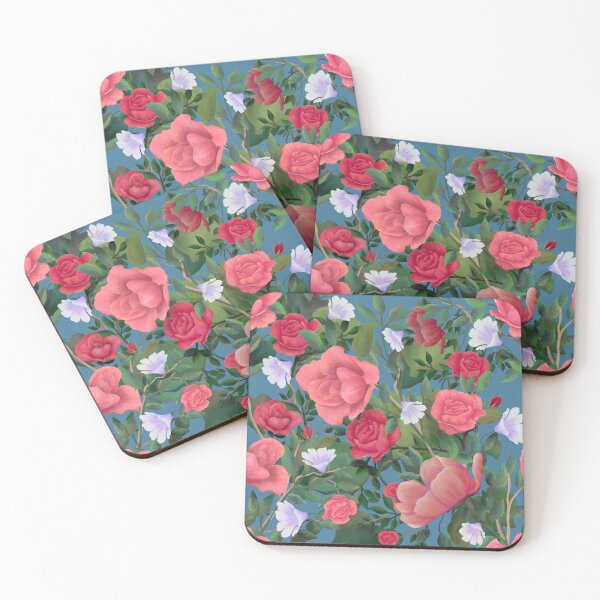 Item preview, Roses and morning glories  designed and sold by ALEXIA SPEEKS.