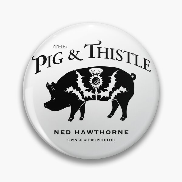 Item preview, The Pig & Thistle designed and sold by CrownAndThistle.