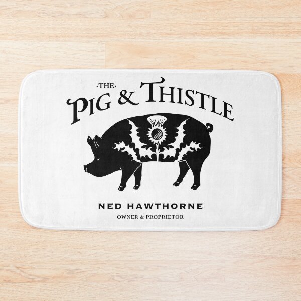 Item preview, The Pig & Thistle designed and sold by CrownAndThistle.