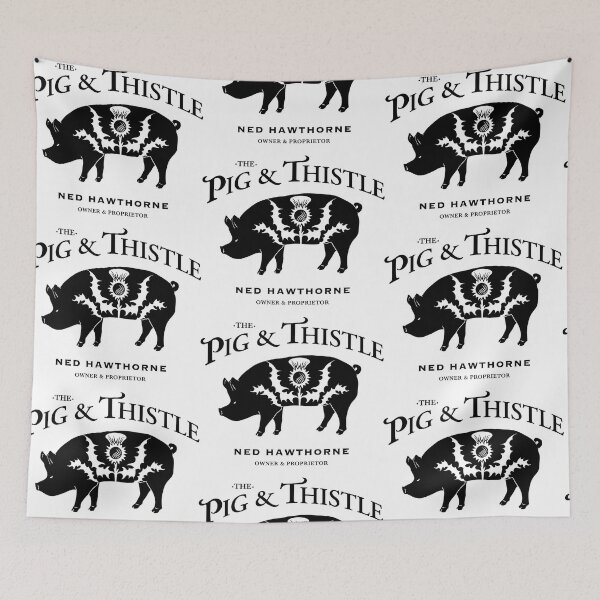 Item preview, The Pig & Thistle designed and sold by CrownAndThistle.