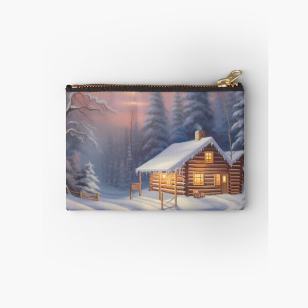 Item preview, Cozy Cottage, Winter Scene designed and sold by Waveval.