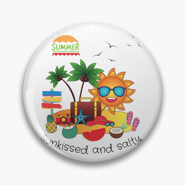 Item preview, Summer Time: Sunkissed And Salty designed and sold by BobbyTee Merch.
