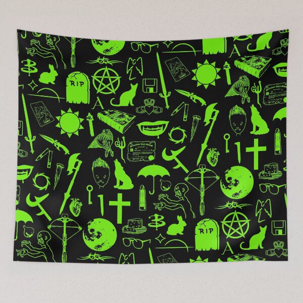 Item preview, Buffy Symbology, Green designed and sold by ArthurPopular®.