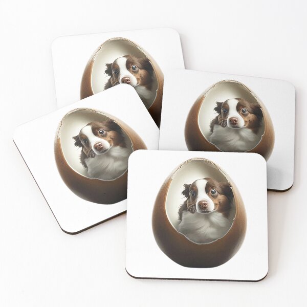 Item preview, Dog in the egg designed and sold by يا حبيبي ⭐⭐⭐⭐⭐.
