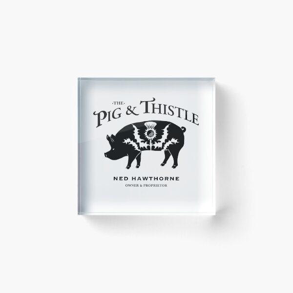 Item preview, The Pig & Thistle designed and sold by CrownAndThistle.