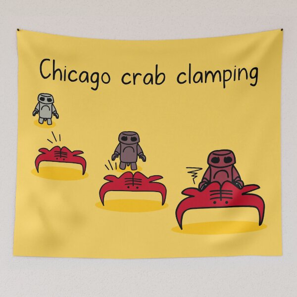 Item preview, Crabby cyborg designed and sold by hungryfatcat.