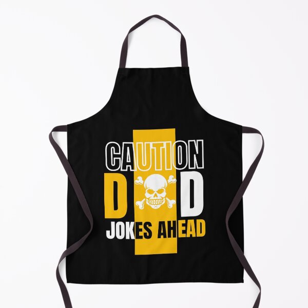 Aperçu de l'œuvre Caution Dad Jokes Ahead créée et vendue par Emma Studio.