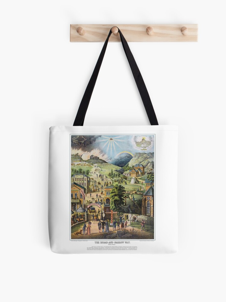 The Broad and Narrow Way Tote Bag