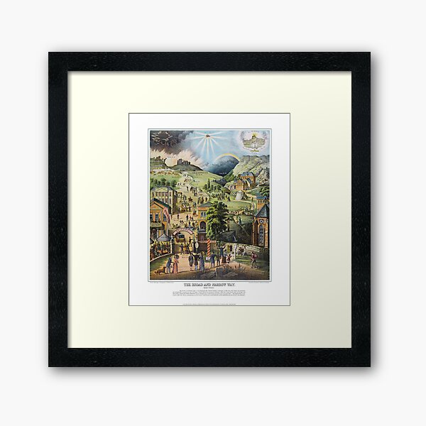 Item preview, The Broad and Narrow Way designed and sold by Pictures With A Message.