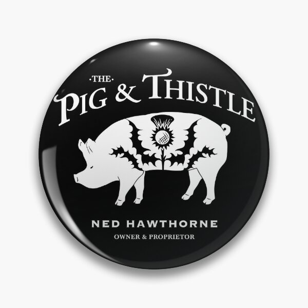 Item preview, The Pig & Thistle designed and sold by CrownAndThistle.