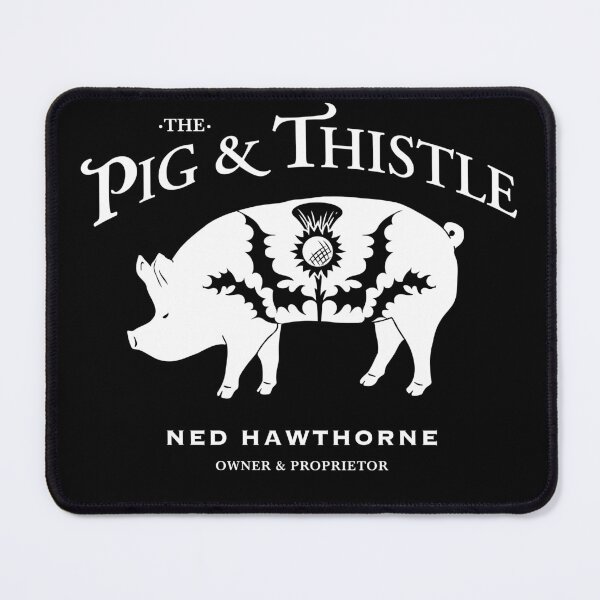 Item preview, The Pig & Thistle designed and sold by CrownAndThistle.