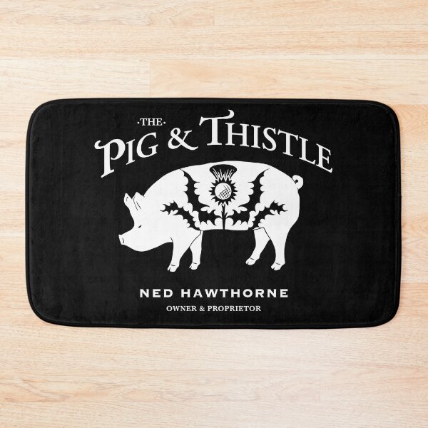 Item preview, The Pig & Thistle designed and sold by CrownAndThistle.