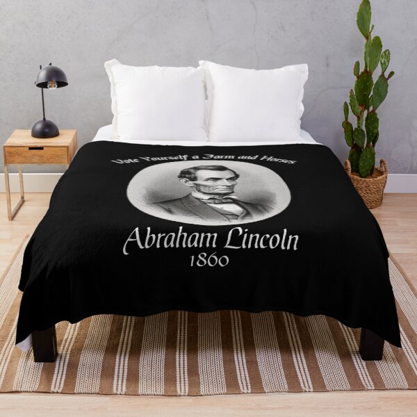 Item preview, Abraham Lincoln 1860 Campaign Slogan History Buff  designed and sold by The Junto Shop.