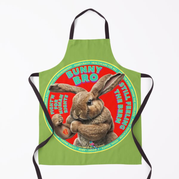 Item preview, PMD00632 Progressive Movement Designs funny bunny for Easter or any day of the year shows you support progressive policy goals for progressive Democrats and Independents and Bernie Sanders supporters designed and sold by ProgressiveLeft.