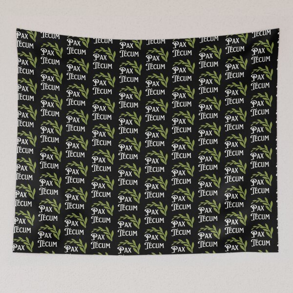 Item preview, Peace Be With You Pax Tecum Catholic Latin Mass Greeting designed and sold by IceCreamMuseum.