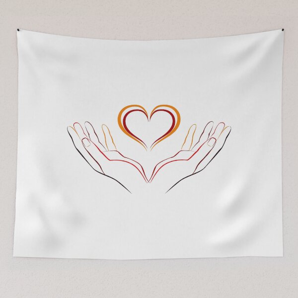 Item preview, Hands and heart designed and sold by WearMood.