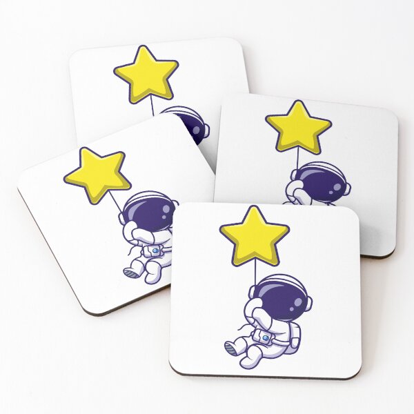 Item preview, Astronaut caught a star balloon designed and sold by Hamdi Ben Ammar.