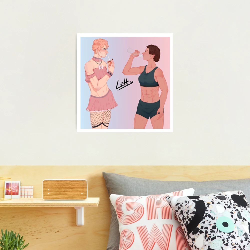 Femboy x Tomboy Photographic Print for Sale by Lettycraft