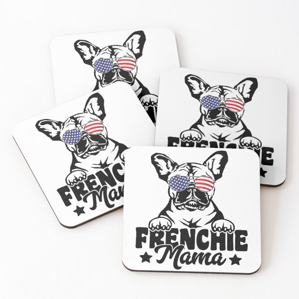 Artikelvorschau, Frenchie Mama Patriotischer französischer Bulldoggen-Hundeliebhaber 4. Juli entworfen und verkauft von MintedFresh.