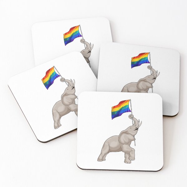 Item preview, Elephant Rainbow designed and sold by Snabdesign84.