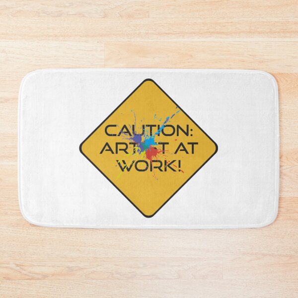 Item preview, Caution Artist At Work designed and sold by Healio2.