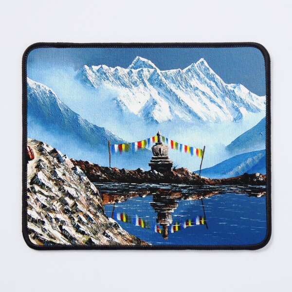 Item preview, Panoramic View Of Annapurna Mountain Nepal designed and sold by Whimsy Art.