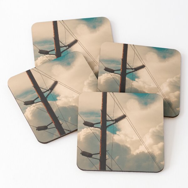 Item preview, Telephone Pole, Powerlines, & Heavenly Hues designed and sold by prxjectphoto.