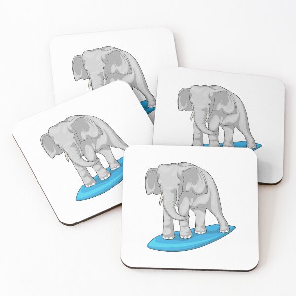 Item preview, Elephant Surfer Surfboard designed and sold by Snabdesign84.