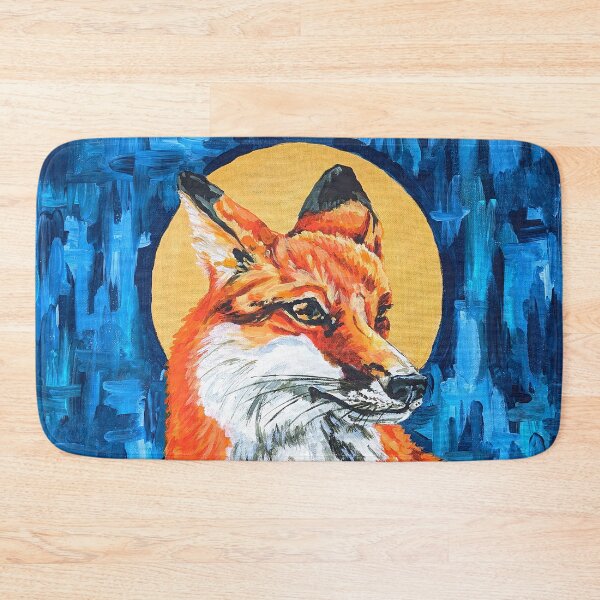 Item preview, Fox in the Night designed and sold by bethfrostart.